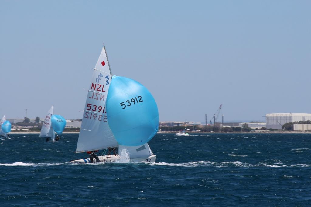 Xanthe and Emma  - Australian 420 Youth Nationals, Fremantle © Angus Haslett